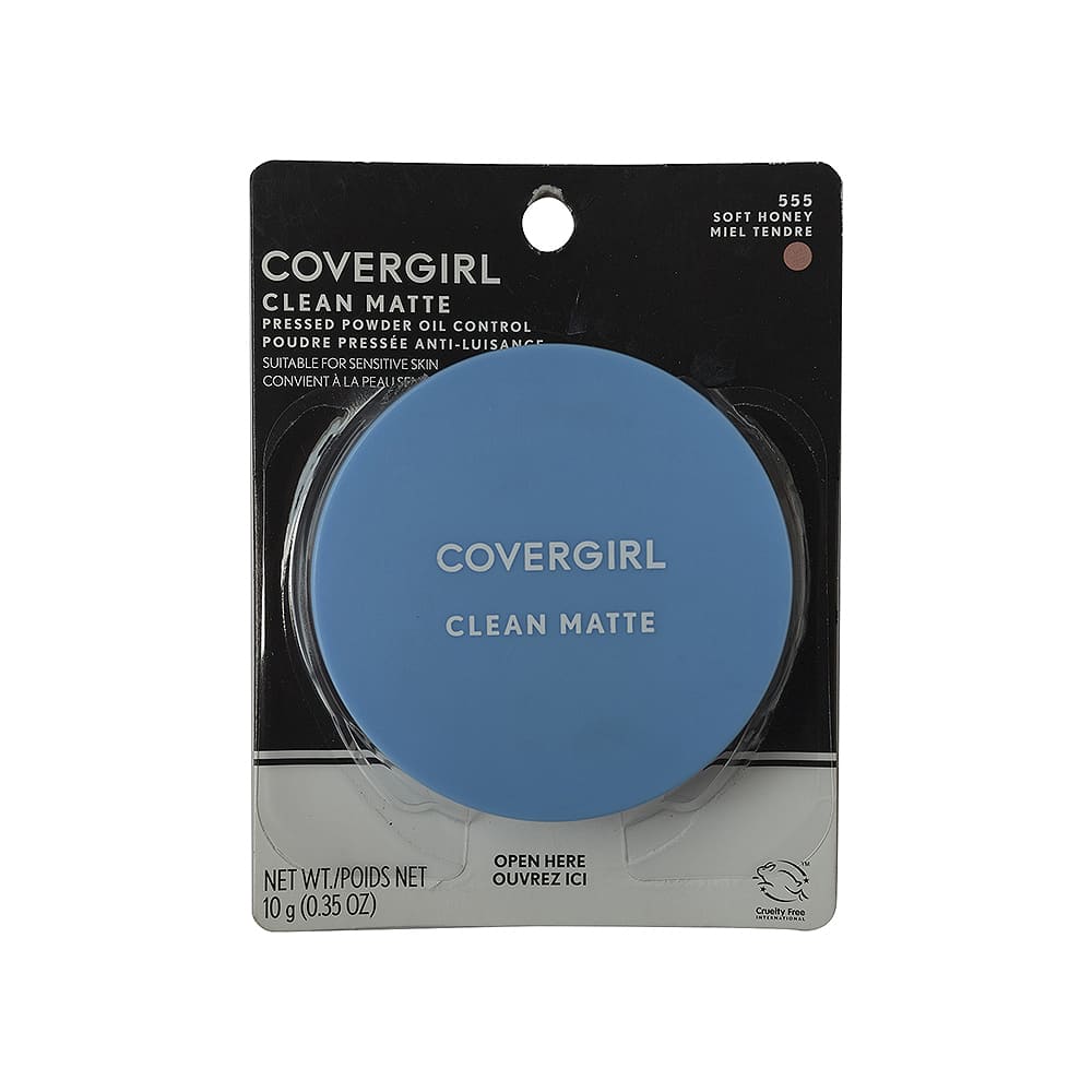 Polvo Compacto Soft Honey Clean Matte No.555 Covergirl