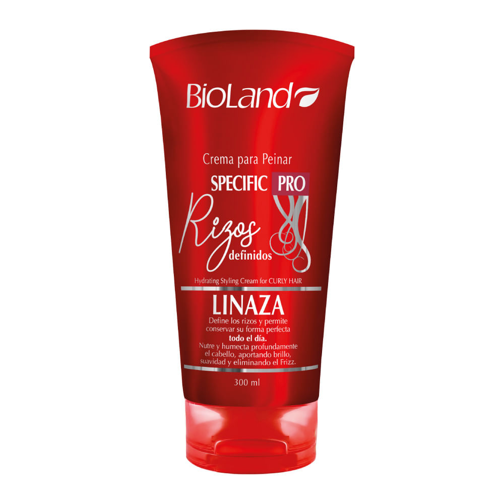 Crema Peinar Linaza Rizos Bioland
