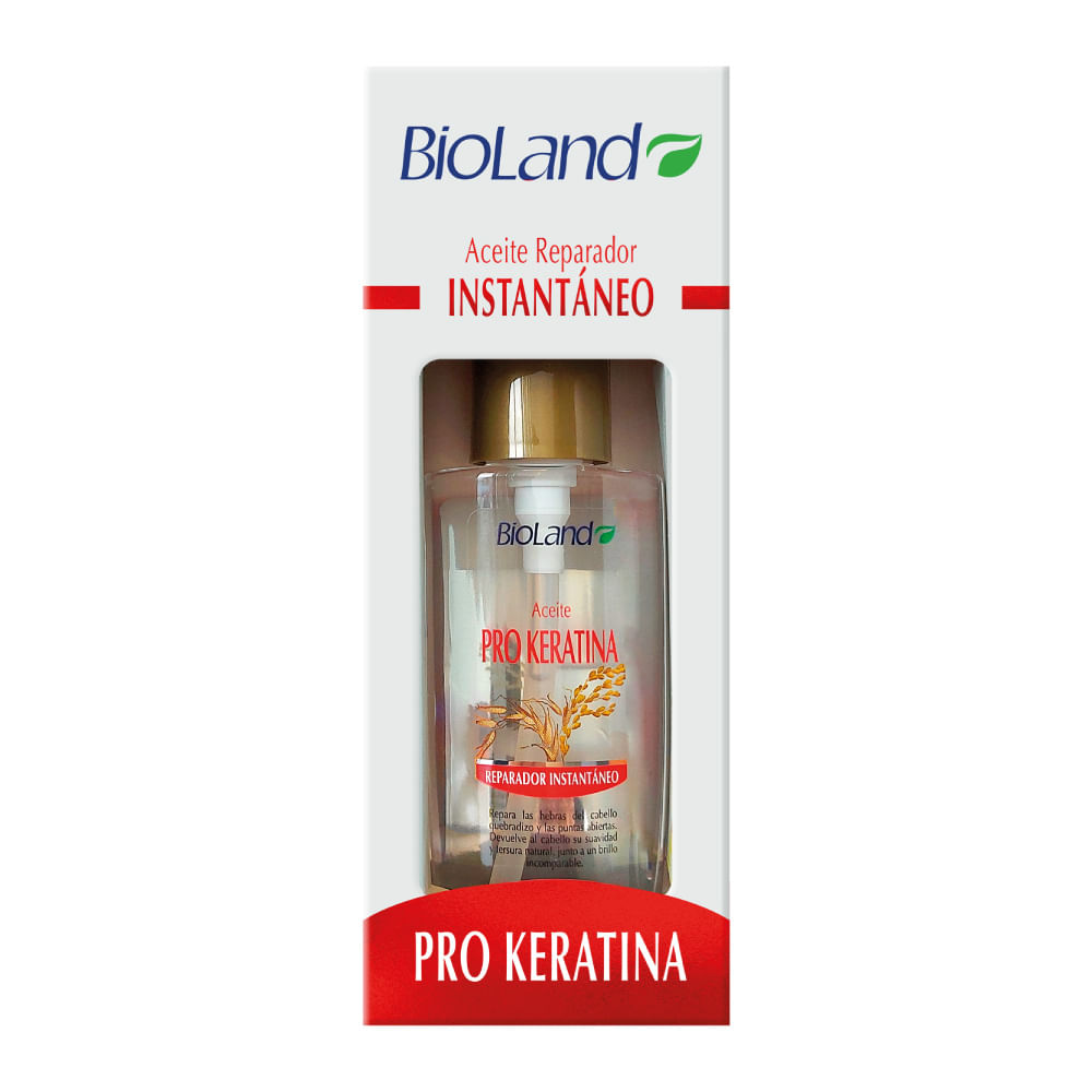 Aceite Pro Keratina Reparador Bioland