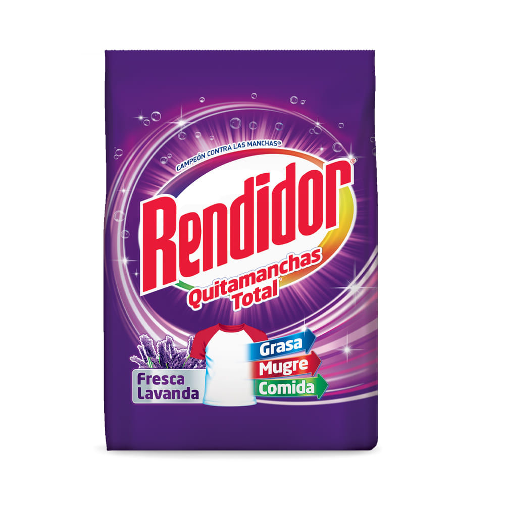 Detergente Polvo Fresca Lavanda Rendidor