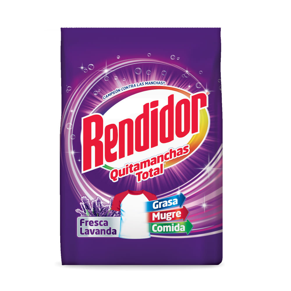 Detergente Polvo Fresca Lavanda Rendidor