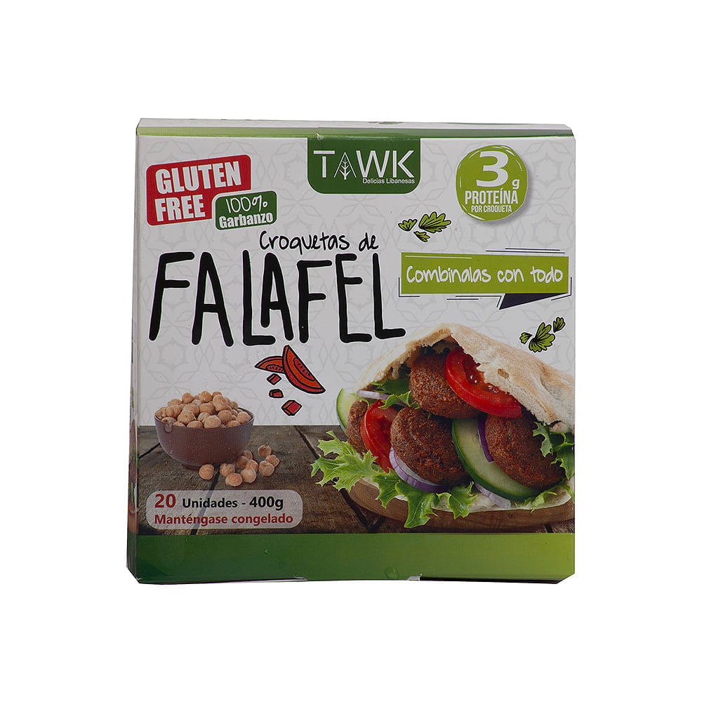 Croquetas De Falafel Gluten Free Tawk