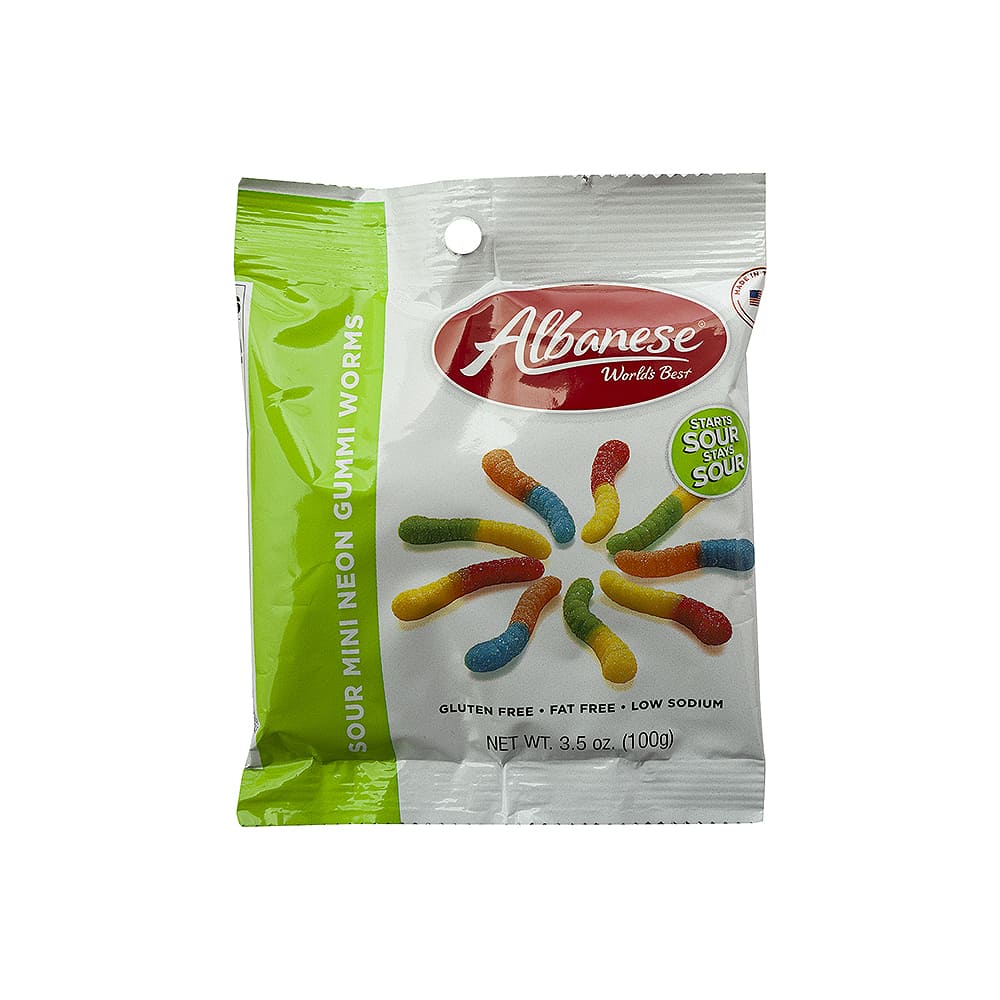Gomitas Culebritas Neon Albanese