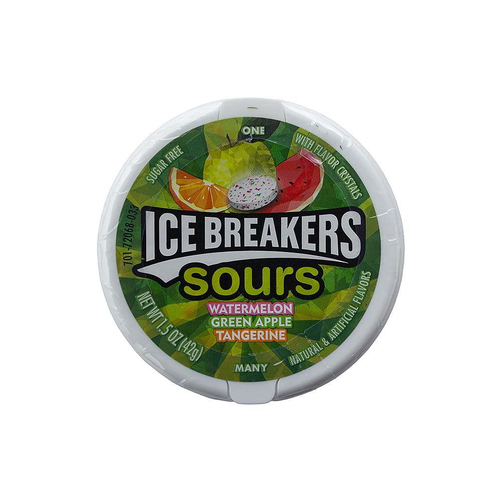 Caramelo Menta Sours Sin Azúcar Ice Breakers