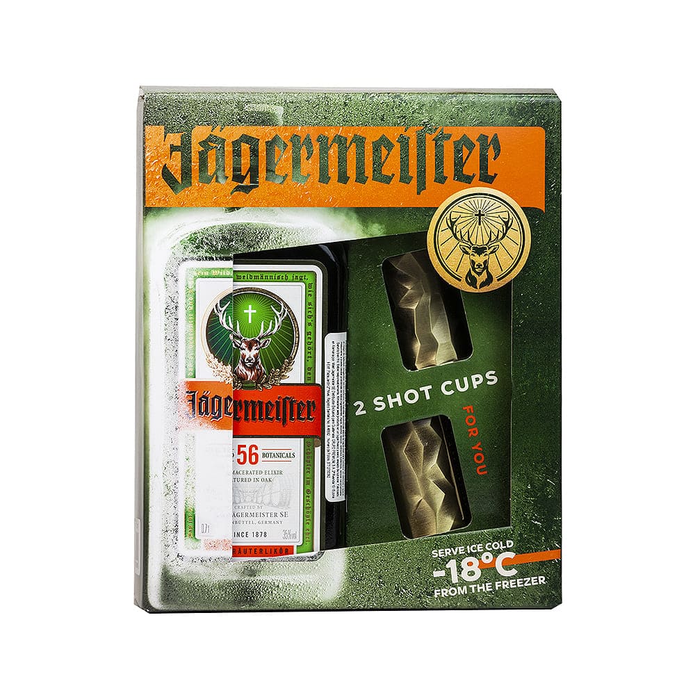 Jagermeister + Vasos