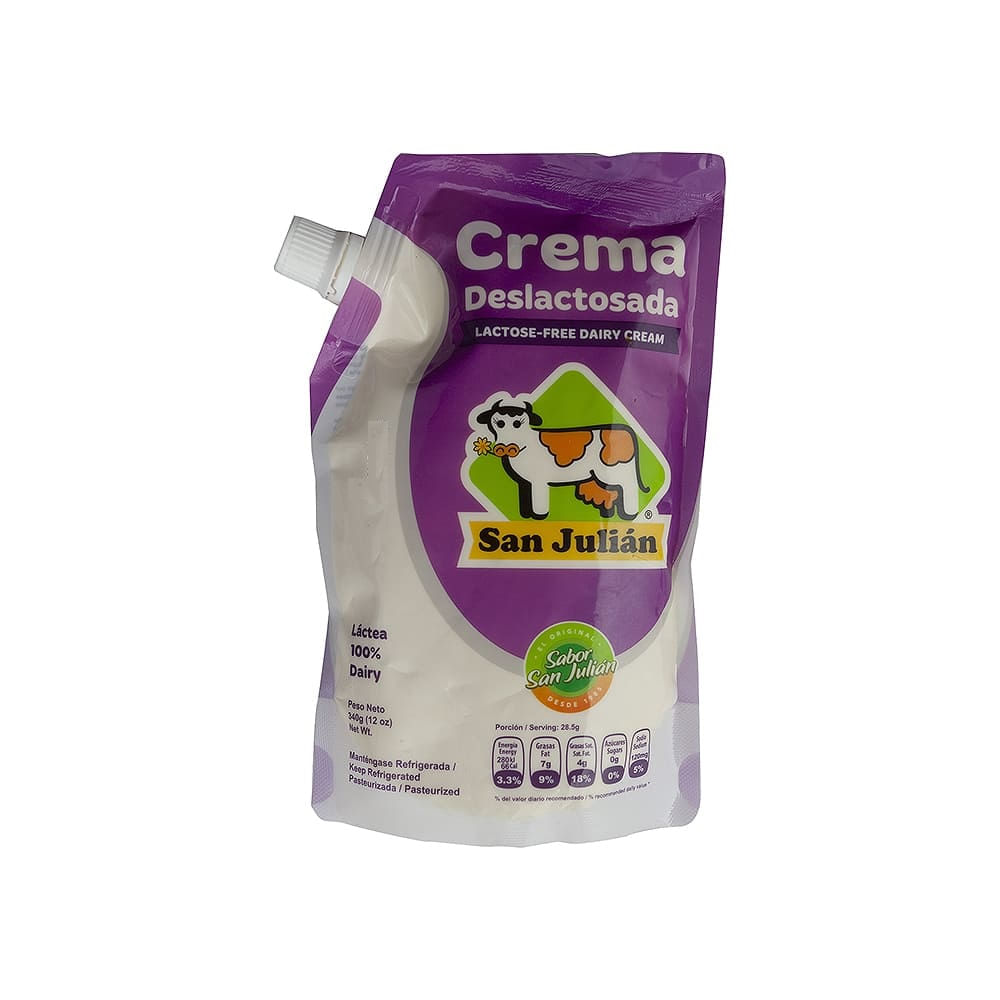 Crema Deslactosada San Julián