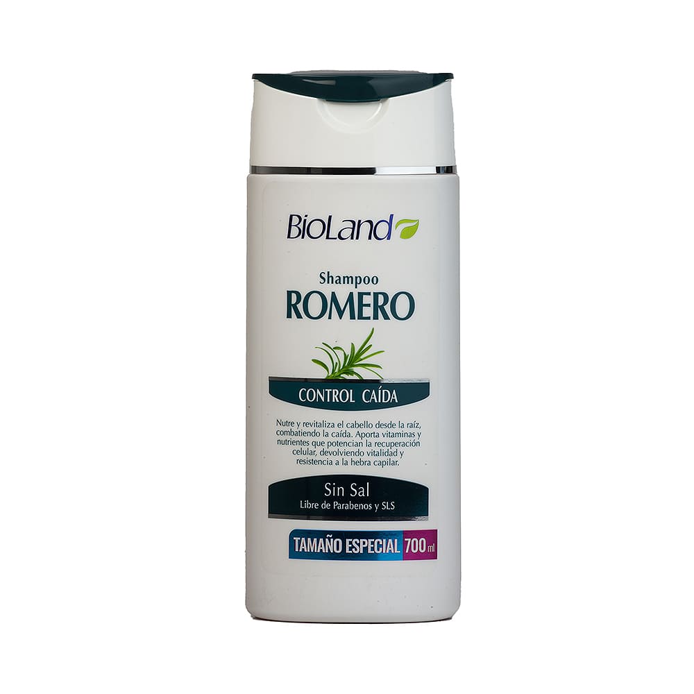 Shampoo Control Caída Romero Bioland