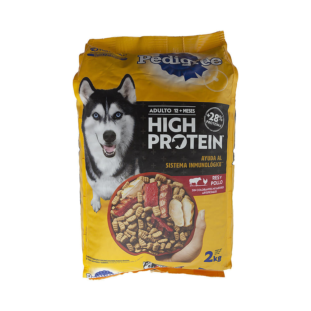 Alimento Perro High Protein Res Y Pollo Pedigree