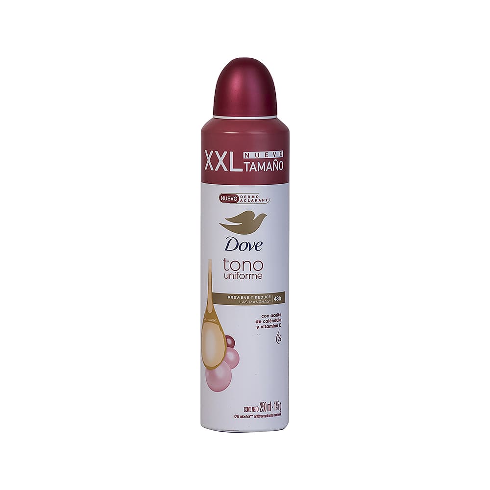 Desodorante Mujer Tono Uniforme Dove Aerosol