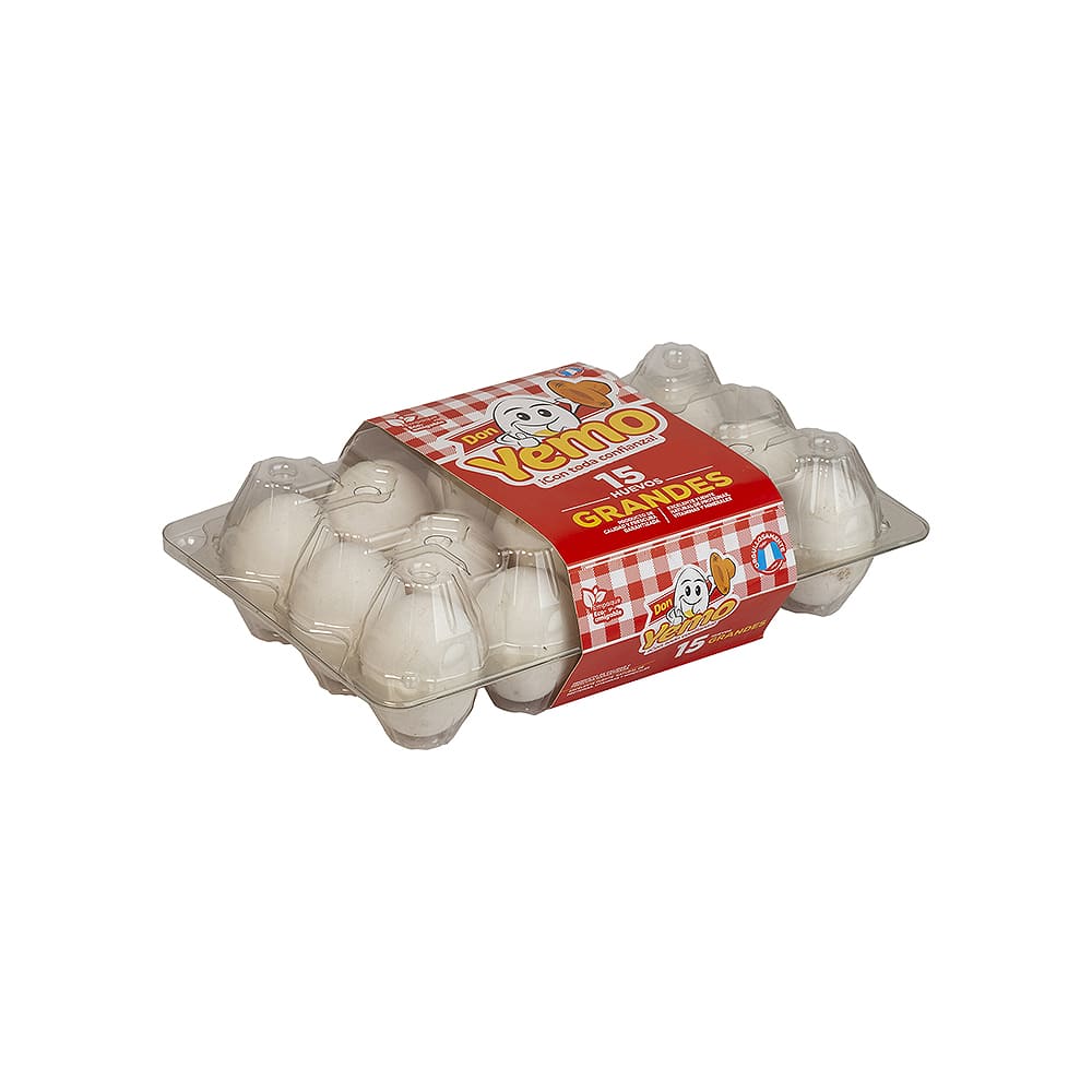 Huevos Blancos Grande Don Yemo