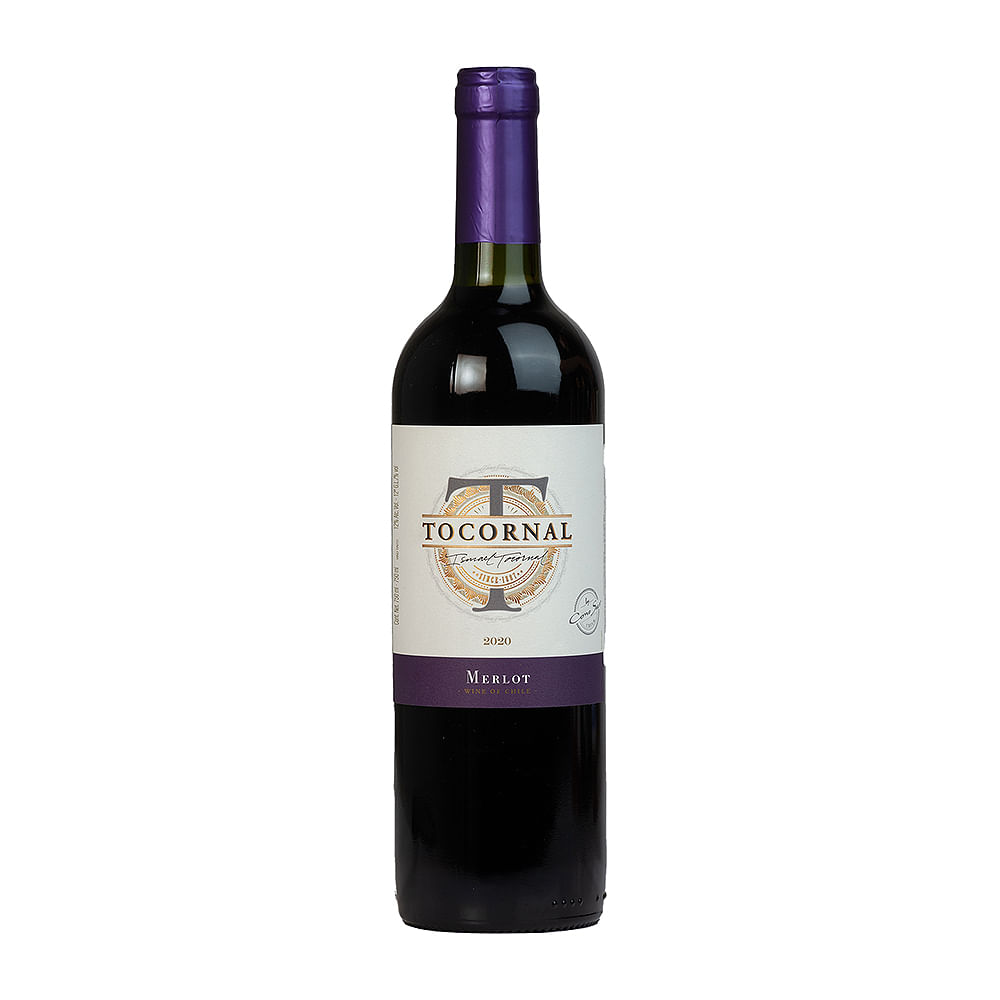 Vino Merlot Tocornal