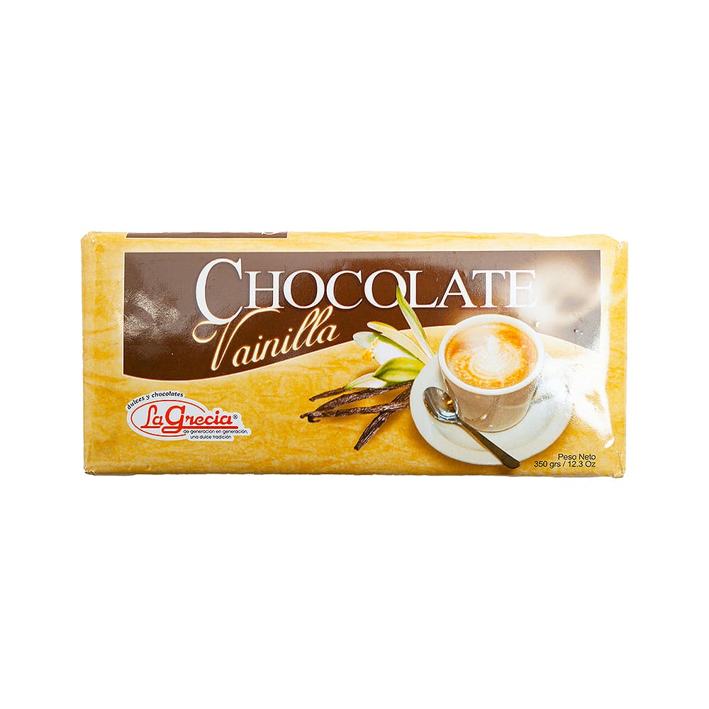 Chocolate Vainilla La Grecia Tableta