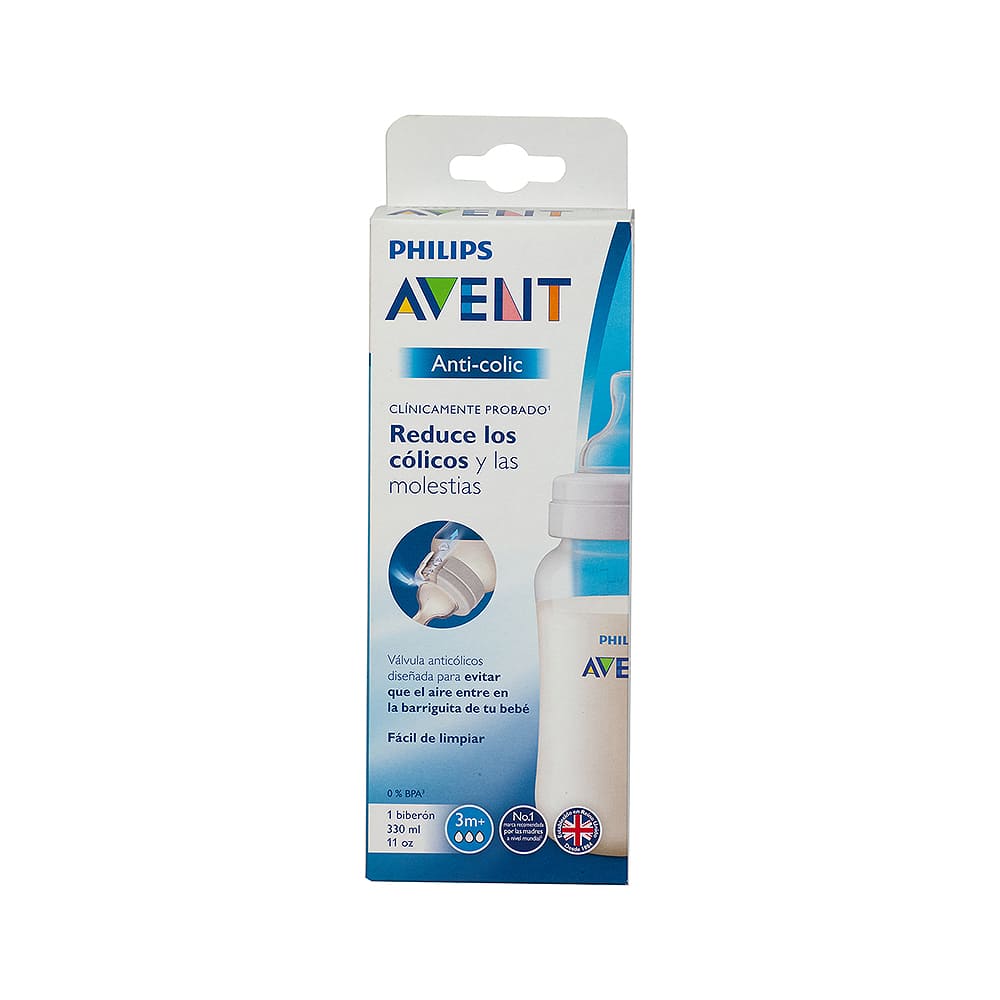 Biberón Anticólico 3m+ Avent