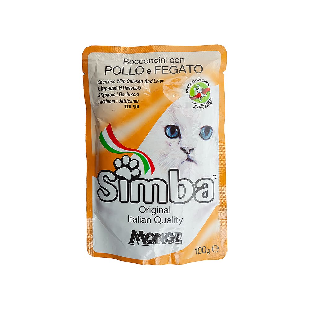 Alimento Gato Pollo Hígado Simba