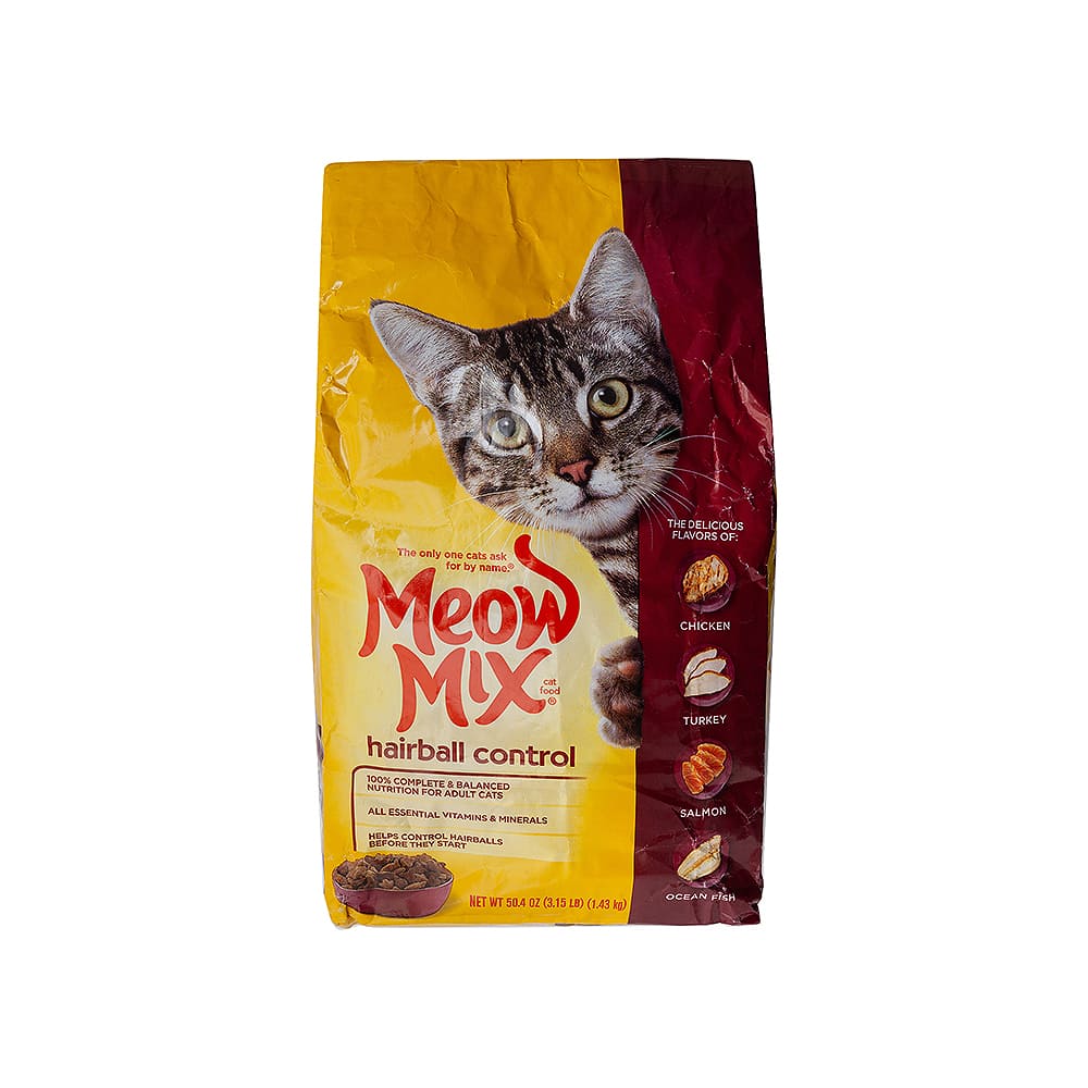 Alimento Gato Hairball Control Meow Mix