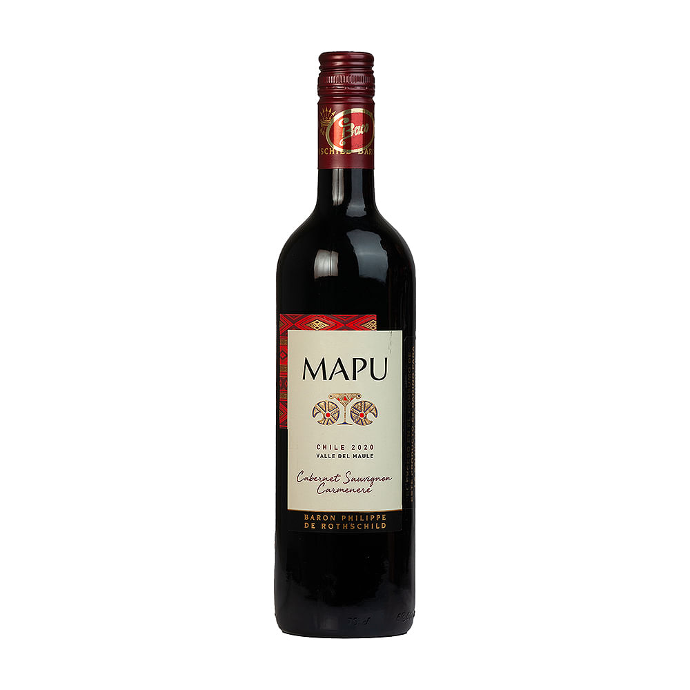 Vino Cabernet Sauvignon Carmenere Mapu