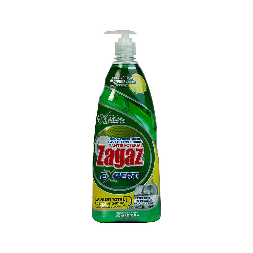 Lavaplatos Líquido Explosión Cítrica Expert Zagaz