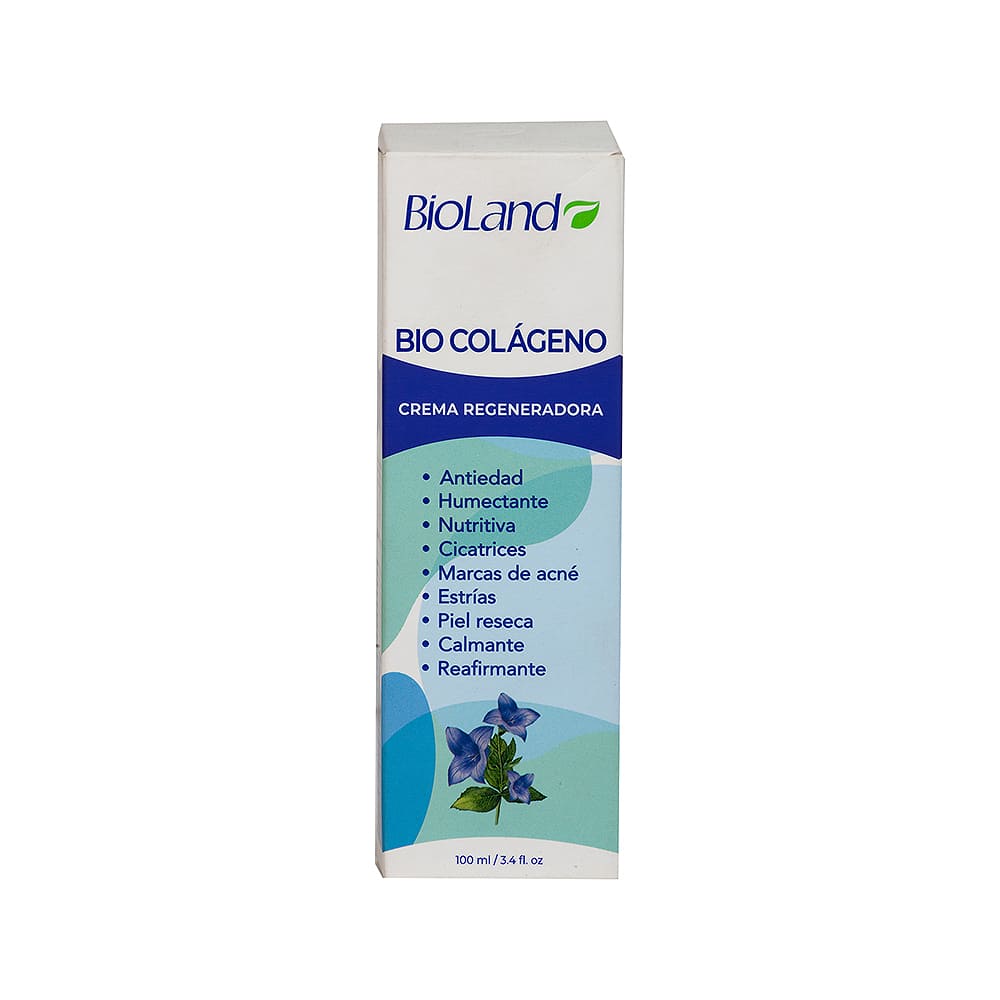 Crema Facial Regeneradora Bio Colágeno Bioland