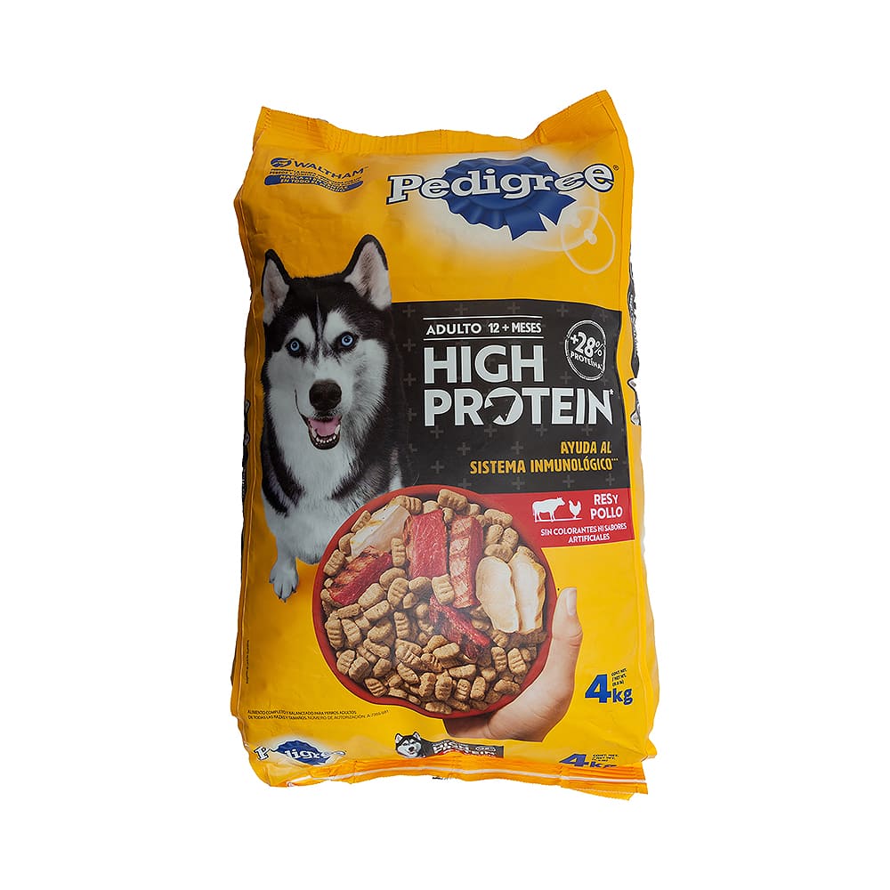 Alimento Perro High Protein Res Y Pollo Pedigree