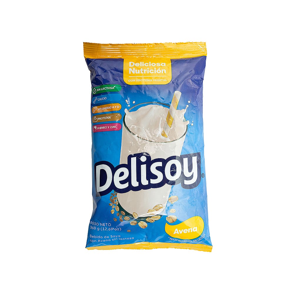 Bebida Soya Con Avena Delisoy