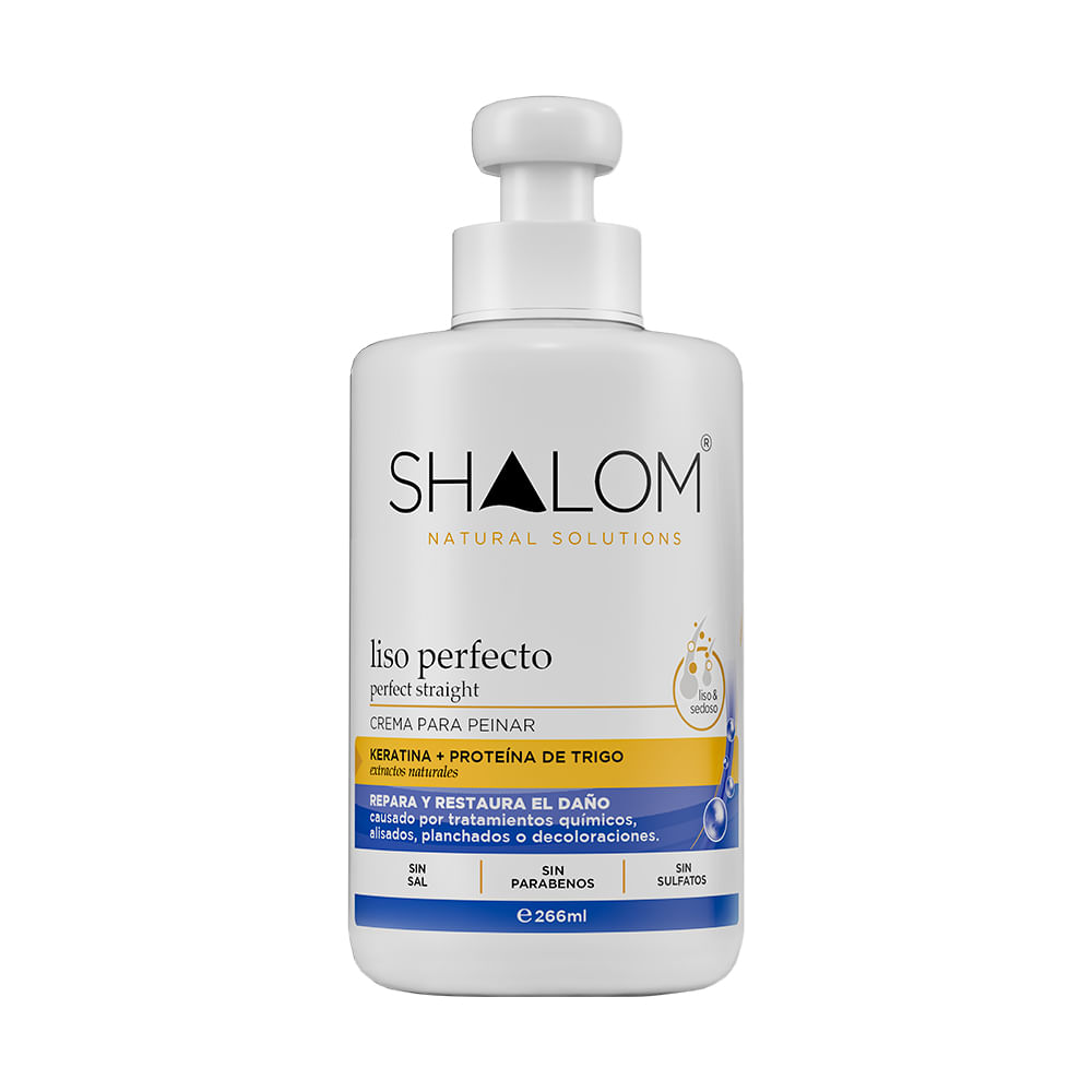 Fijador Crema Repara Y Restaura Keratina & Trigo Shalom