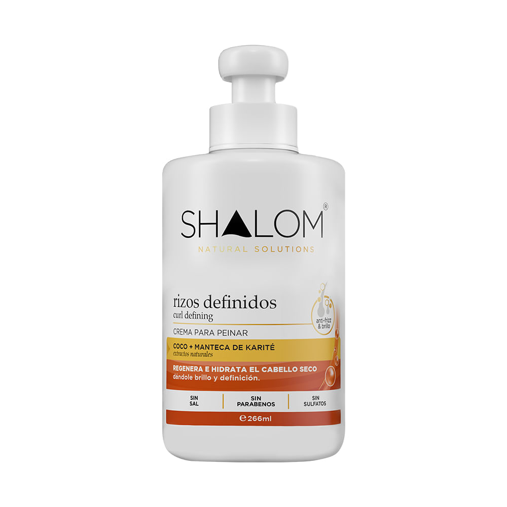 Fijador Crema Regenera E Hidrata Coco & Karité Shalom