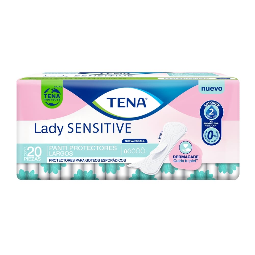 Tena Lady Toalla Larga Sensitive