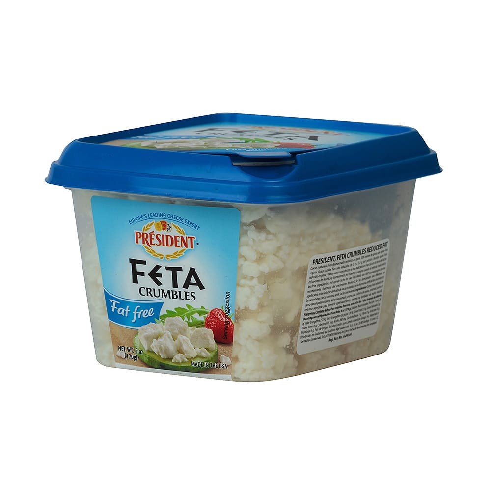 Queso Fetta Crumbles Fat Free President