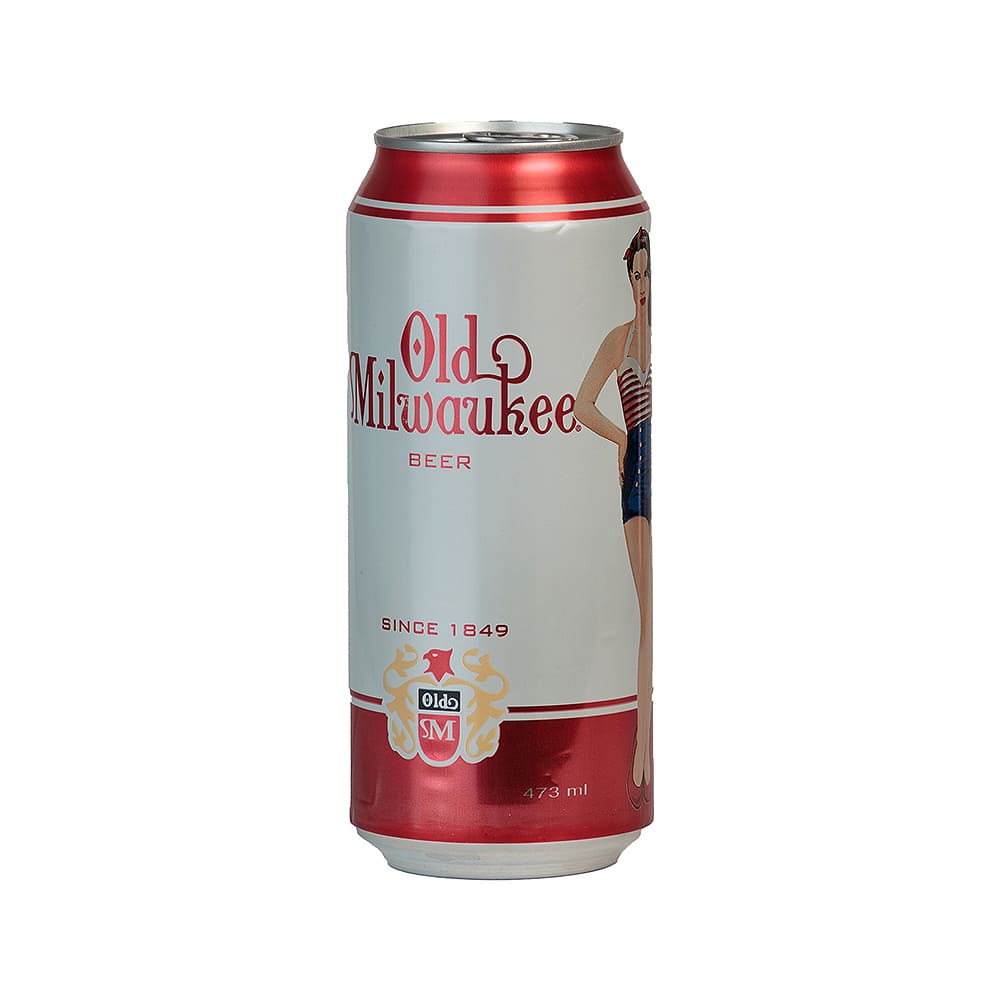 Old Milwaukee Lager Lata