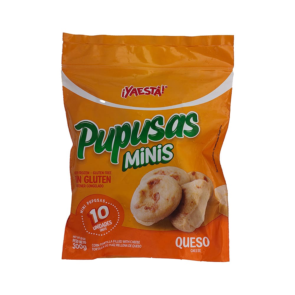 Mini Pupusas Queso Ya Está