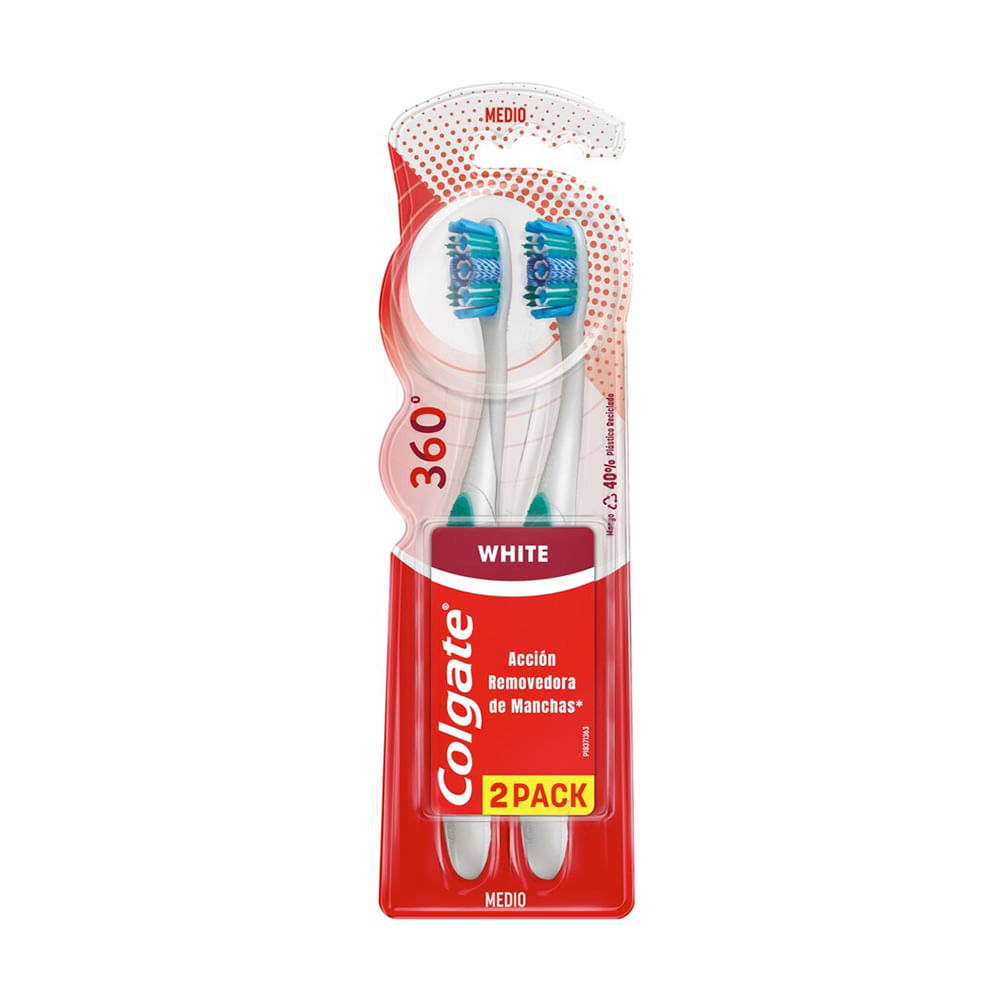 Cepillo Dental Luminous White 360 Colgate