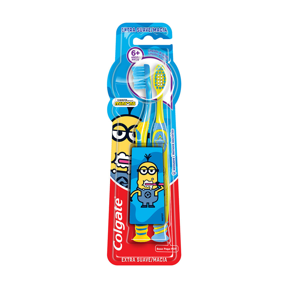 Cepillo Dental Minions Colgate 6+ Colgate