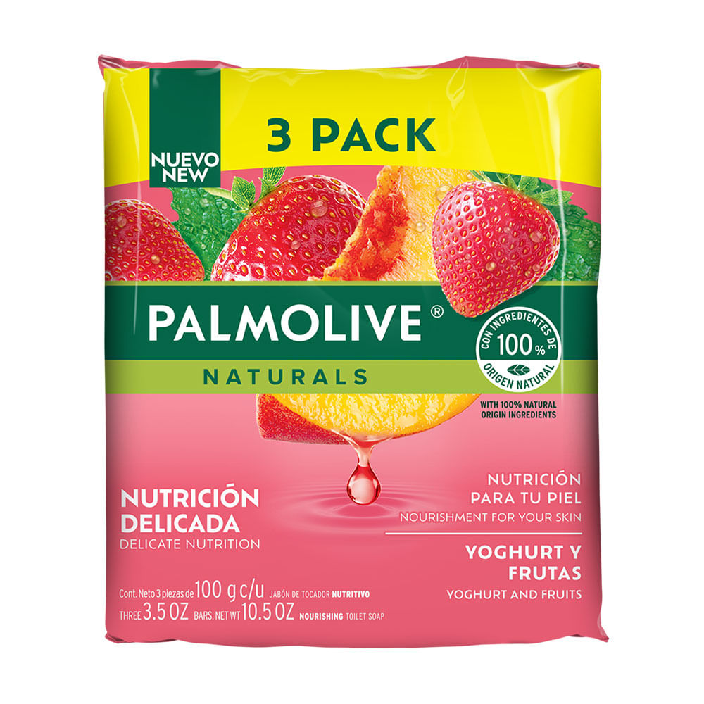 Jabón Pastilla Suavidad Radiante Palmolive 3Pack
