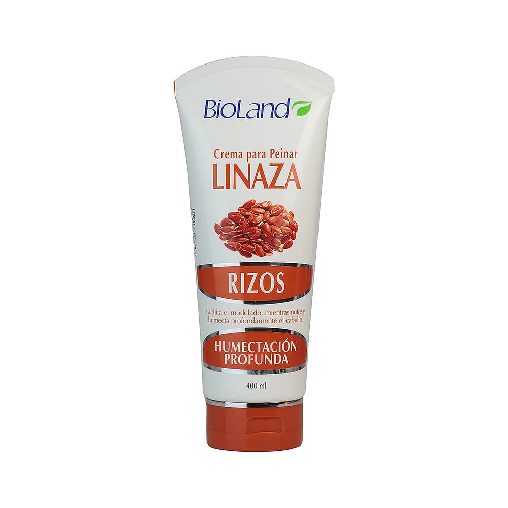 Crema Peinar Linaza Humectación Profunda Bioland