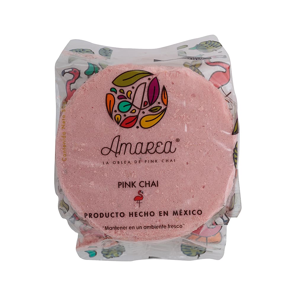 Obleas Pink Chai Amarea