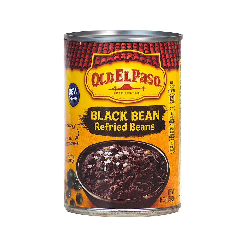 Frijoles Enteros Negros Fritos Old El Paso