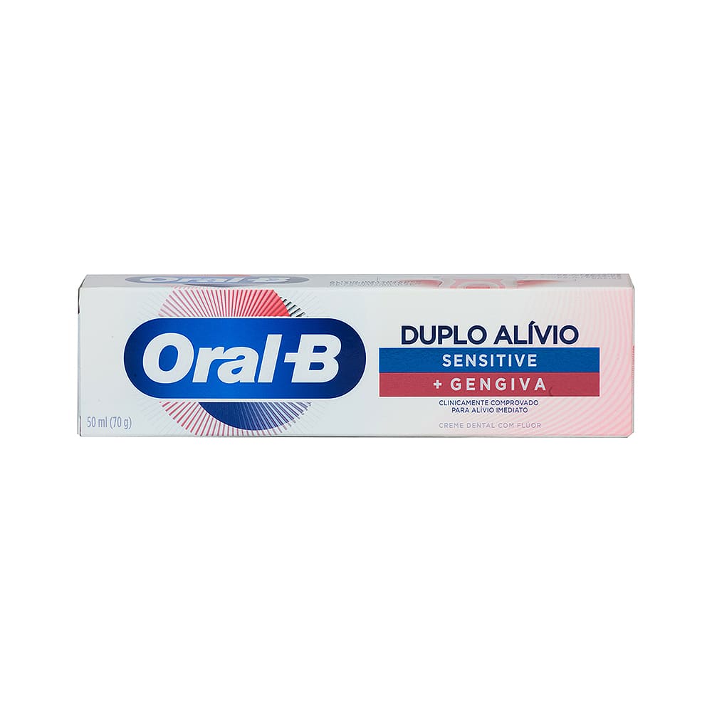 Crema Dental Sensitive Duplo Alivio Oral B