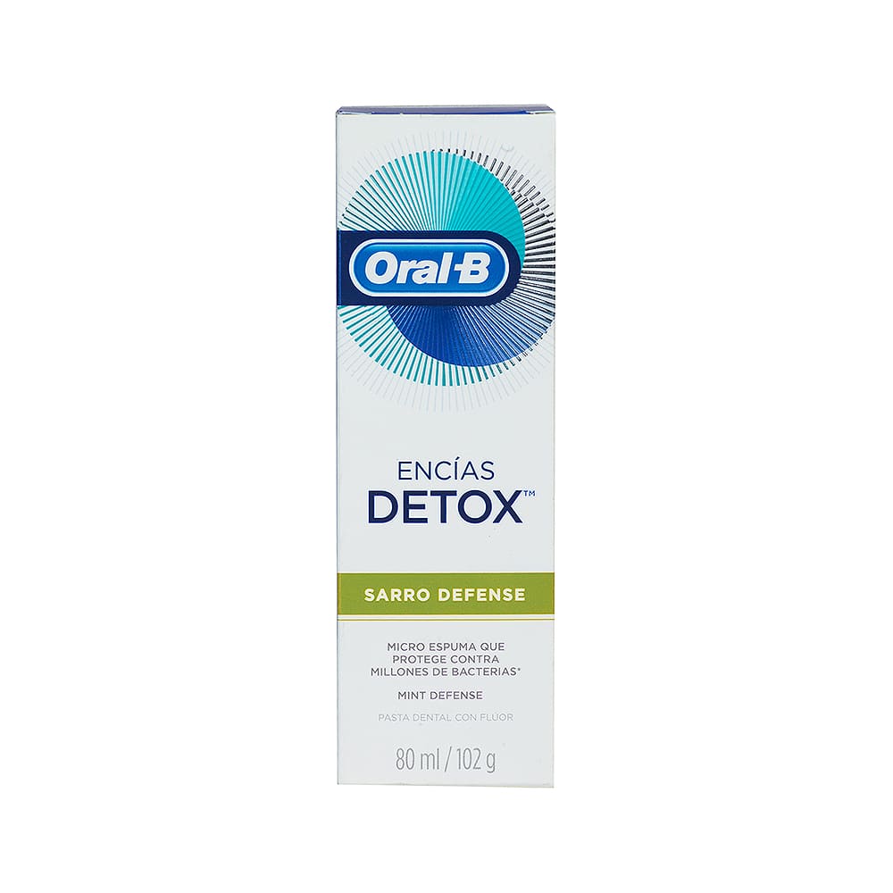 Crema Dental Detox Sarro Defense Oral B