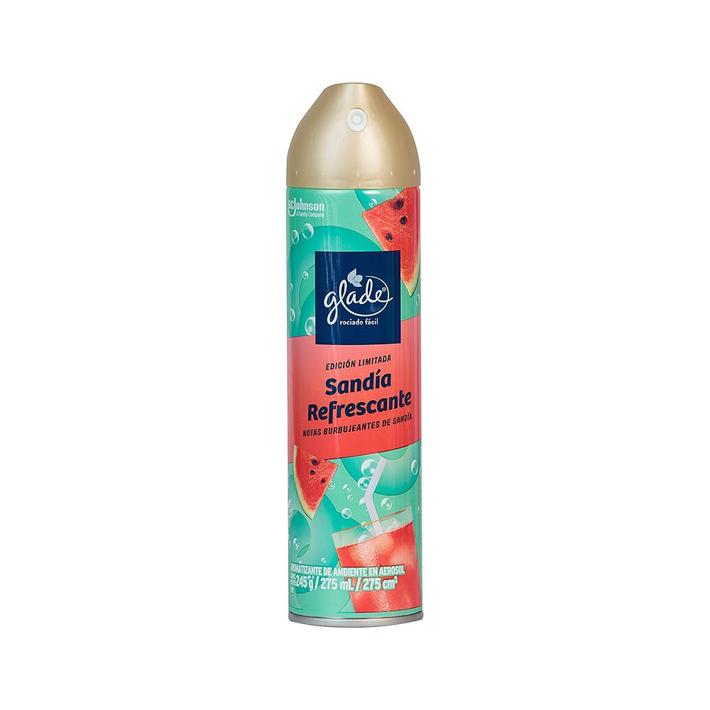 Aromatizante Sandia Refrescante Glade Aerosol