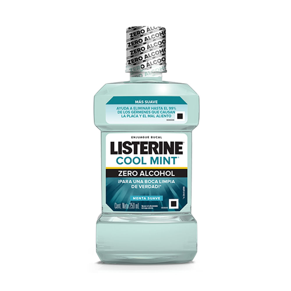 Enjuague Zero Menta Suave Listerine