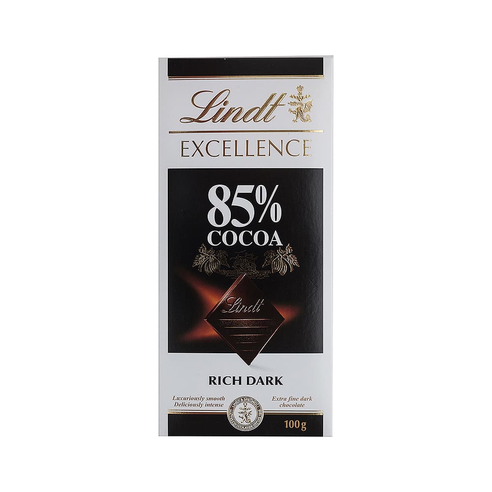 Lindt Excellence Chocolate 85% Cocoa Rich Dark