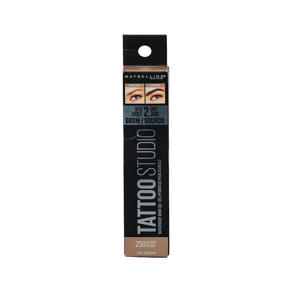 Delineador Cejas Rubio No.250 Tattoo Studio Maybelline