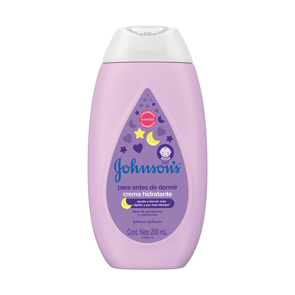 Crema Hidratante Antes Dormir Johnsons Baby
