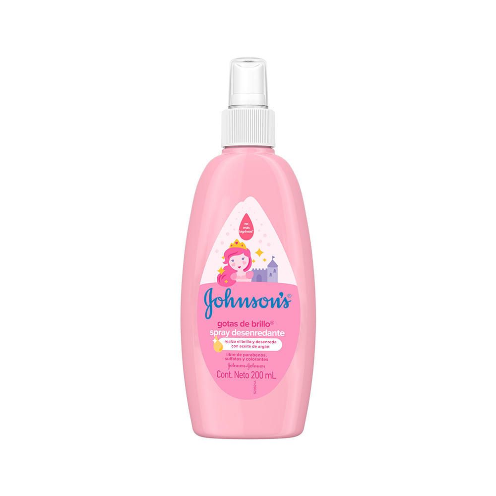 Spray Peinar Gotas Brillo Johnsons Baby