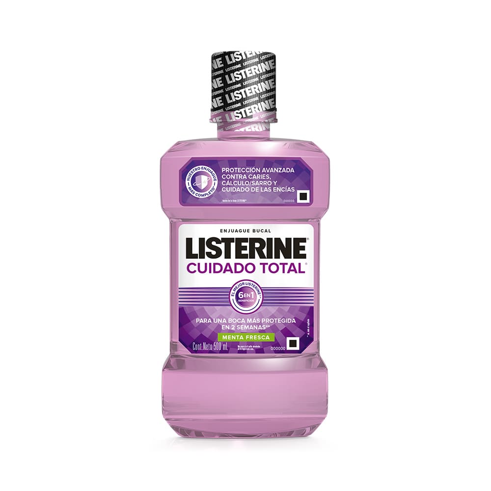 Enjuague Cuidado Total Menta Fresca Listerine