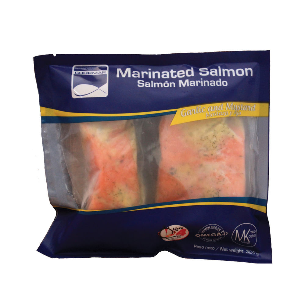 Salmón Marinado Ajo y Mostaza Gourmar