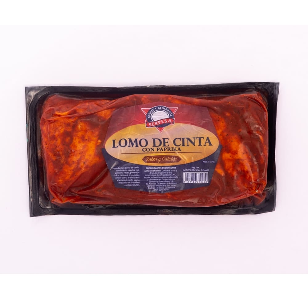 Lomo De Cinta Con Paprika Serpesa