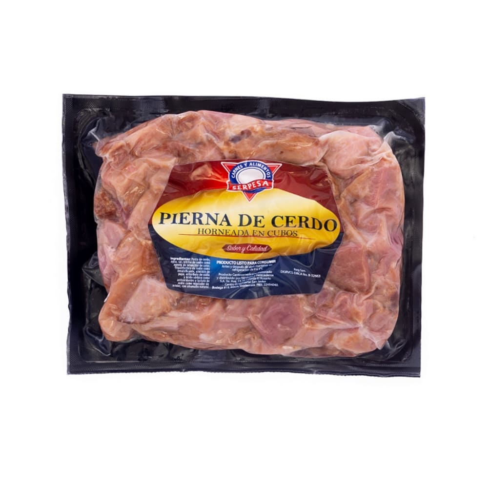 Carnitas Cerdo Cubos Serpesa 1.2Lb. Aprox Bandeja