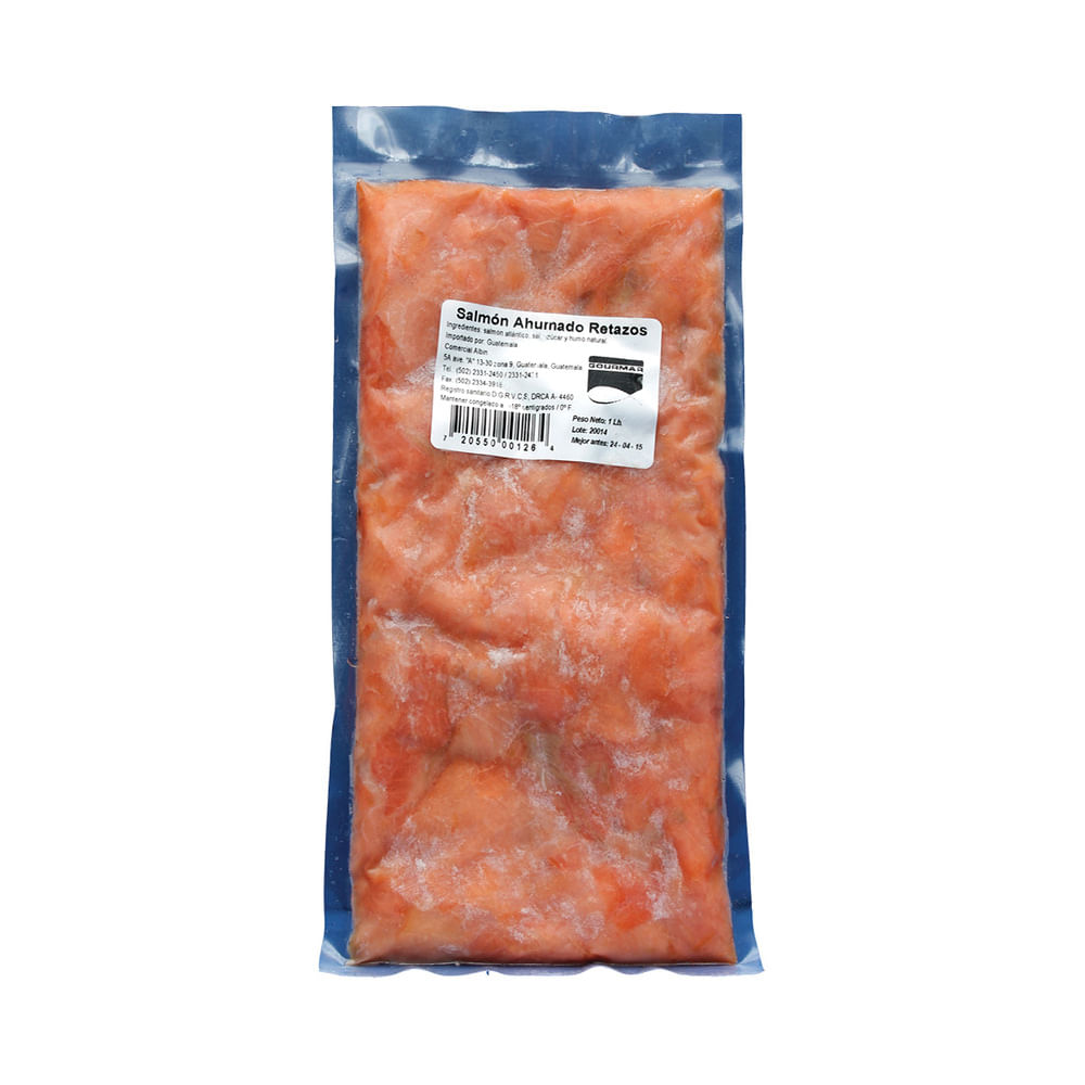 Salmón Ahumado Retazos Gourmar