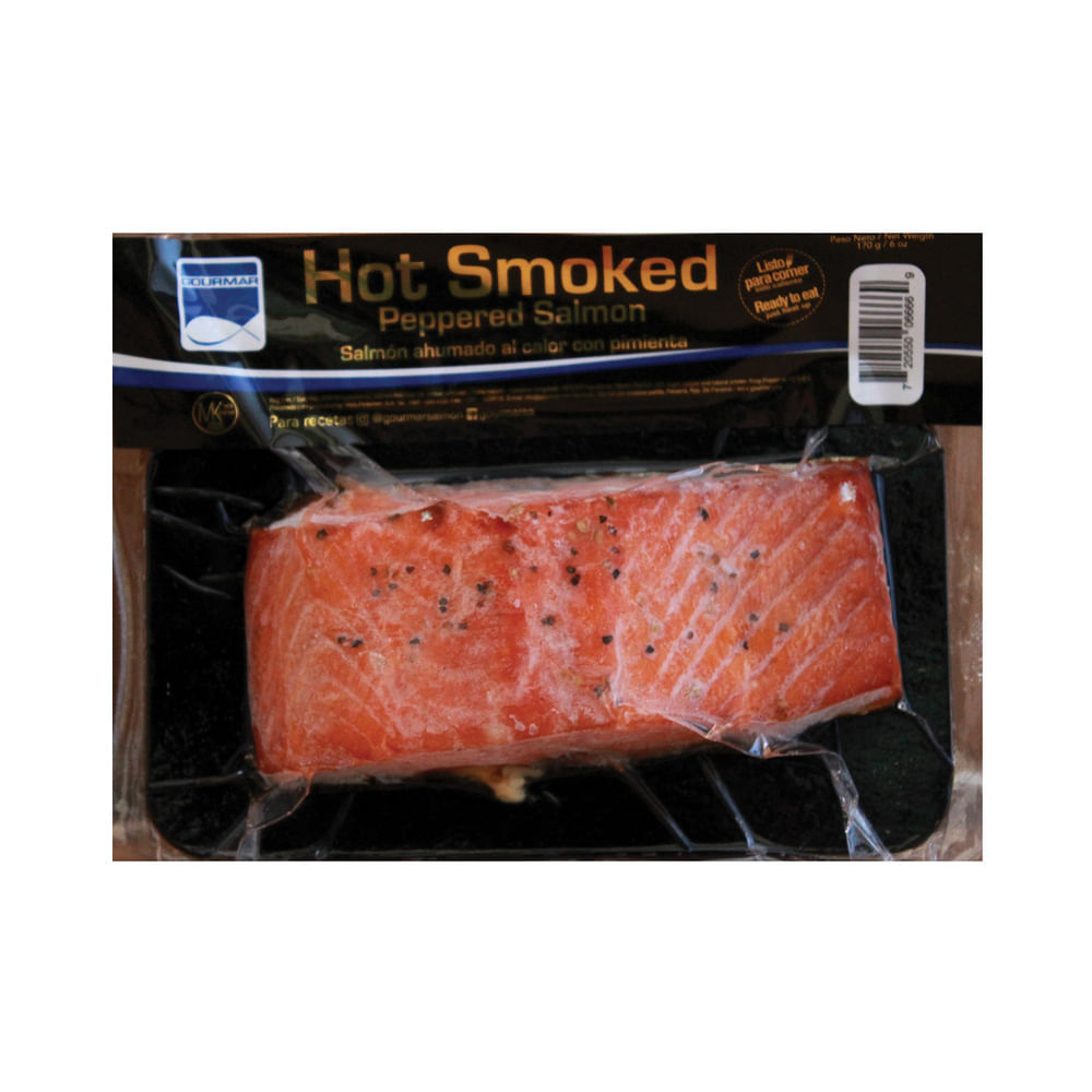 Salmón Ahumado Con Pimienta Gourmar